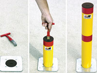 Retractable Bollards